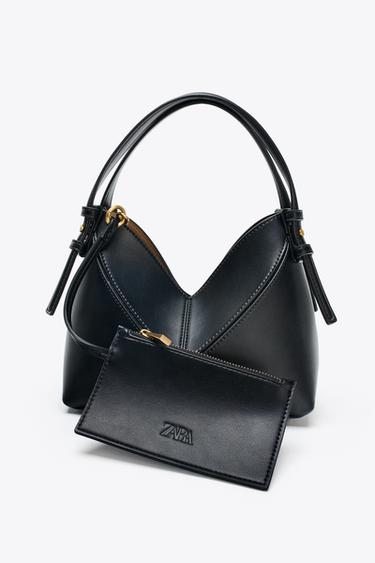 MINI TOTE BAG - Black by Zara - Image 6