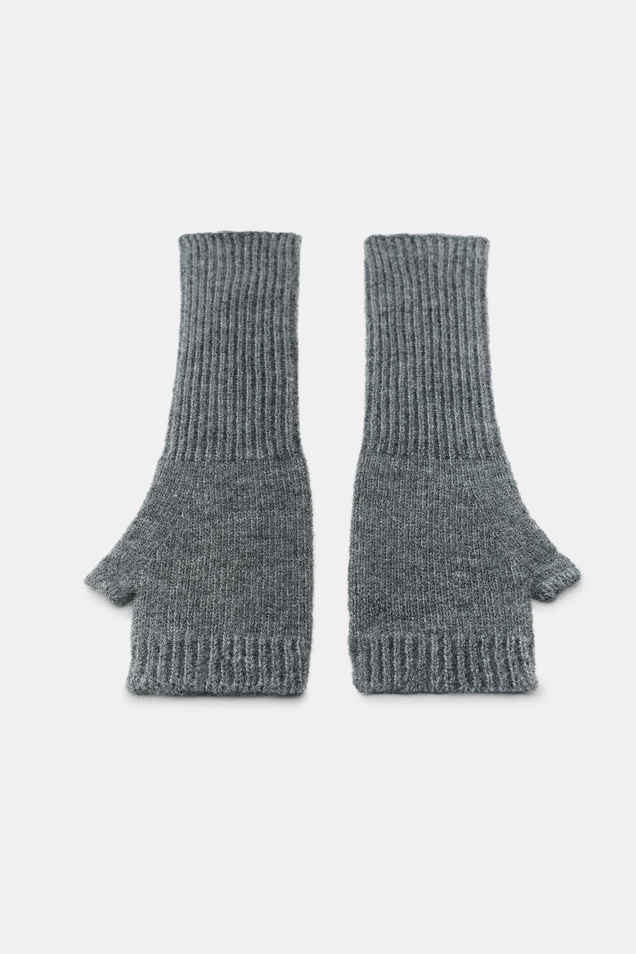 MITAINES LONGUES EN MAILLE