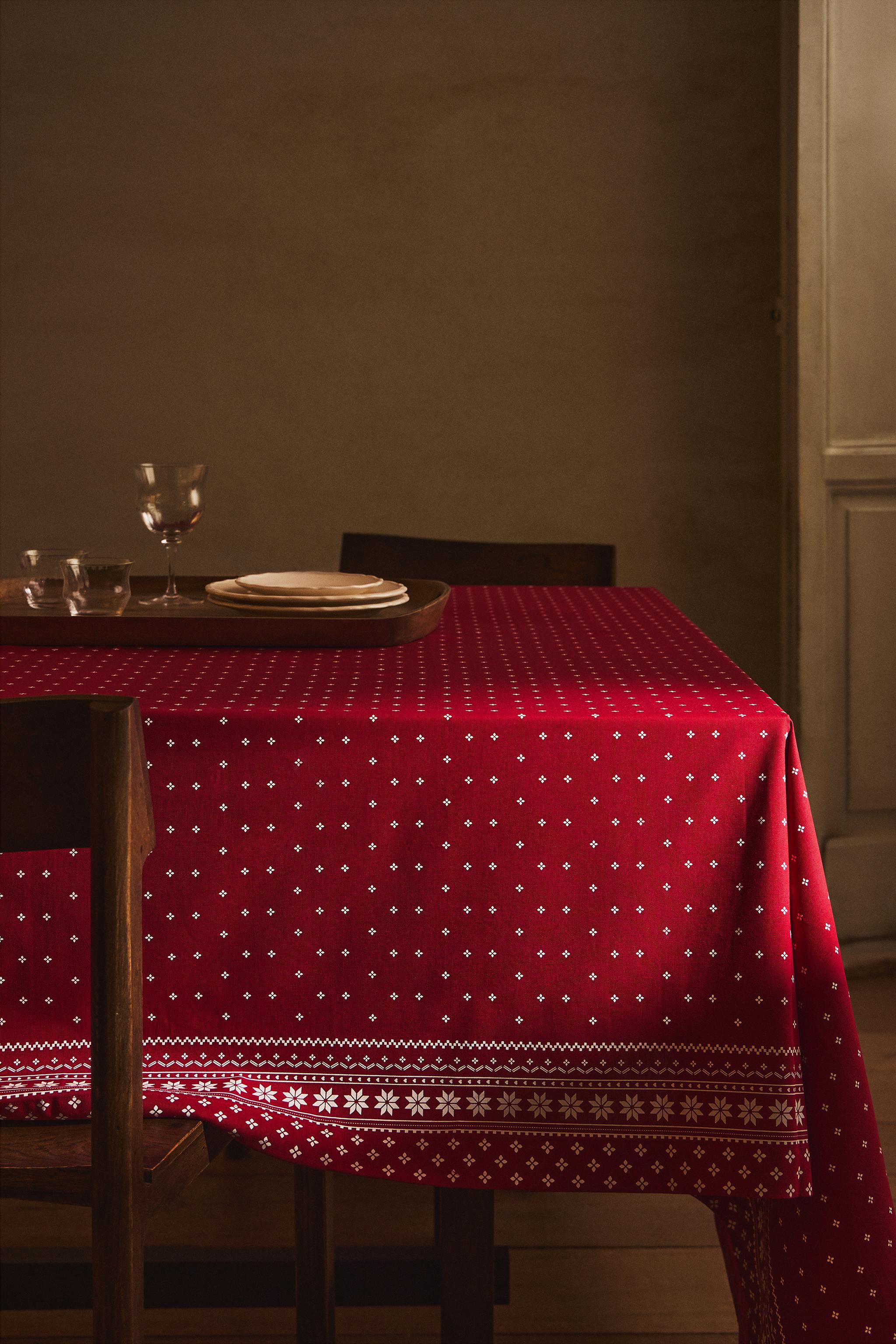 NAPPE COTON HIVER NOËL