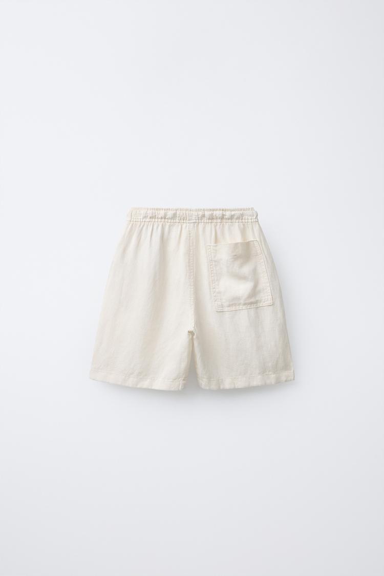 LINEN SHORTS