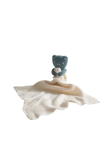 BABY FROG CUDDLY SOFT TOY - Light green by Zara