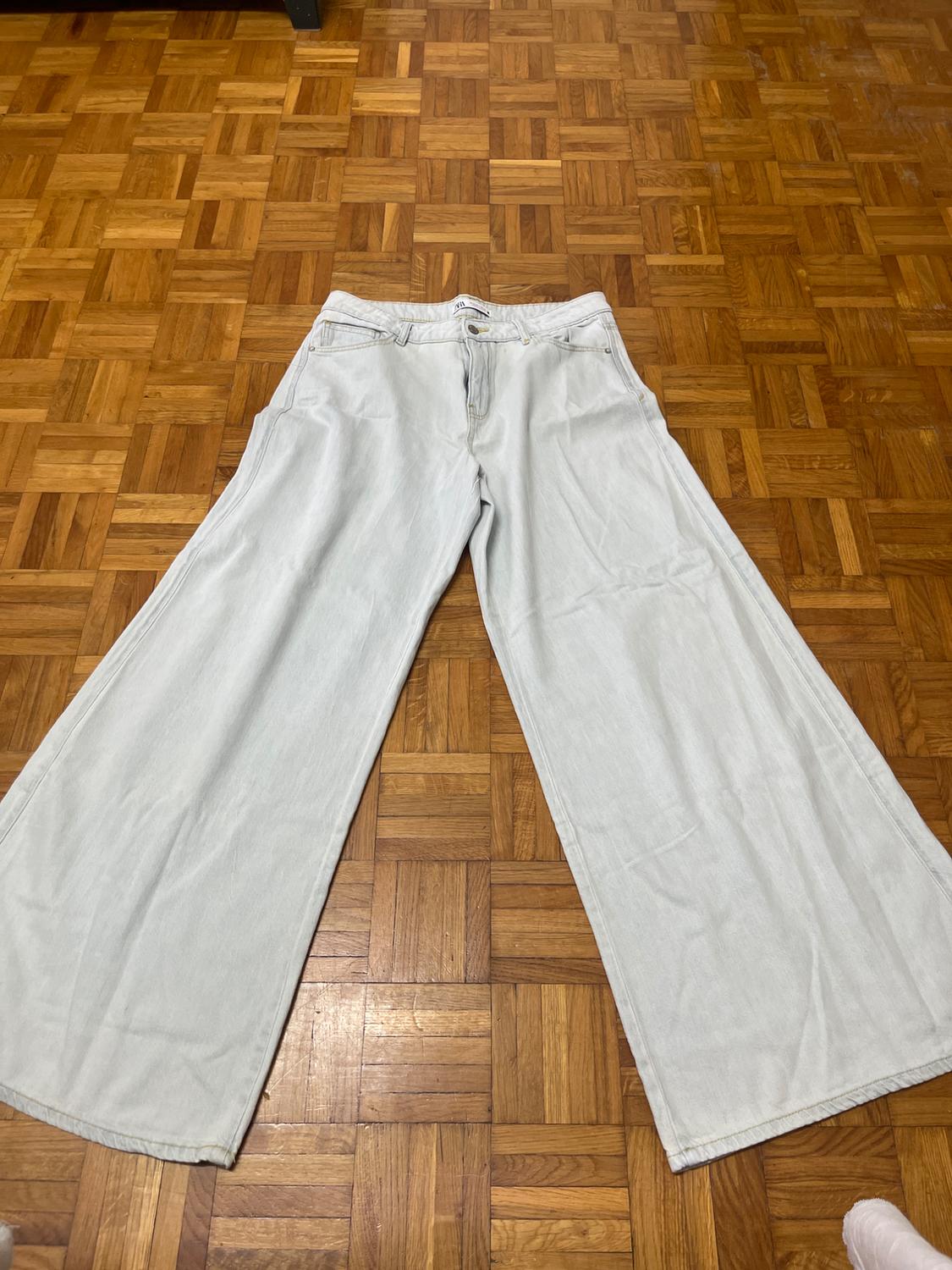 Z1975 PALAZZO MID-WAIST FULL LENGTH JEANS - Image 4