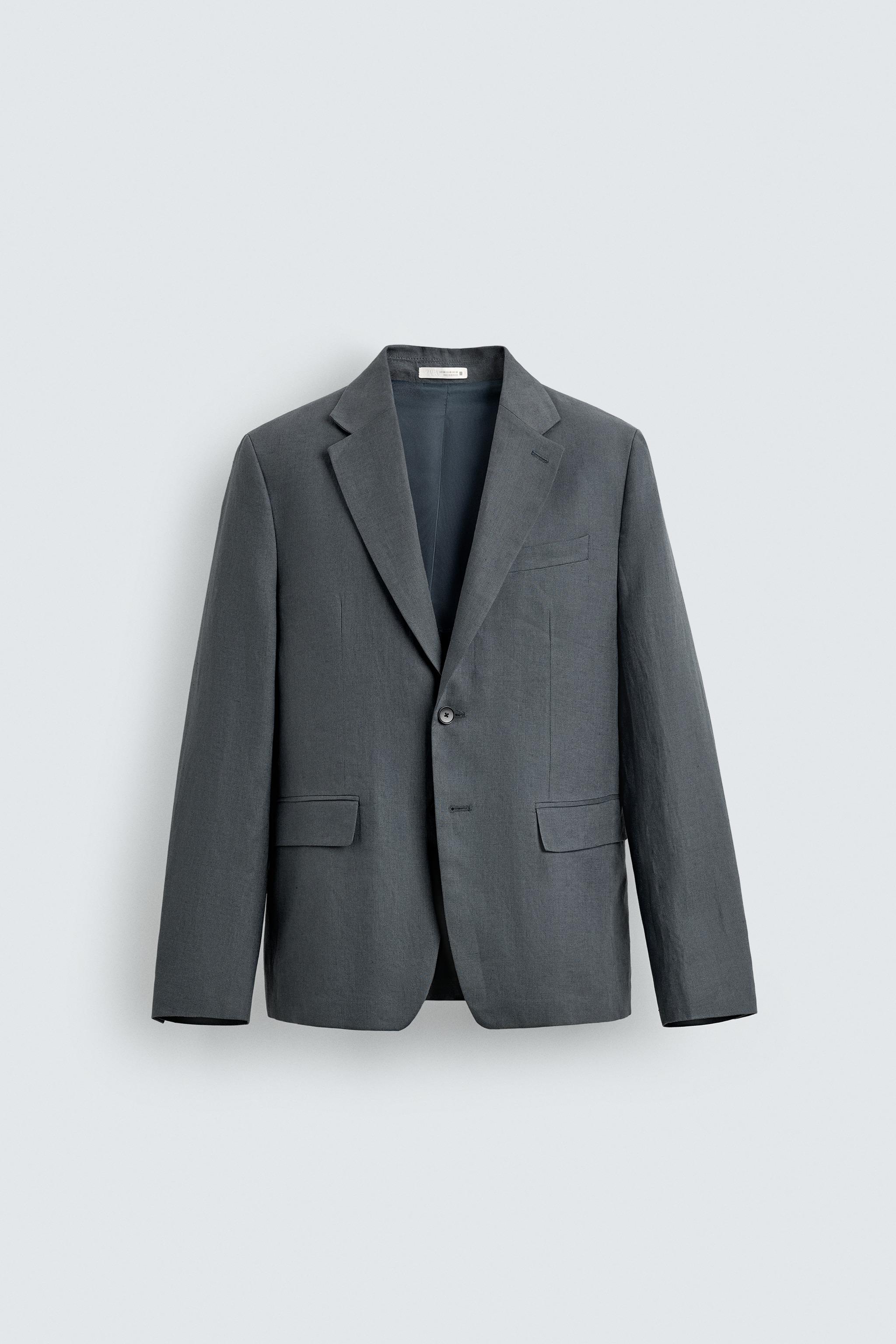 VESTE DE COSTUME 100% LIN
