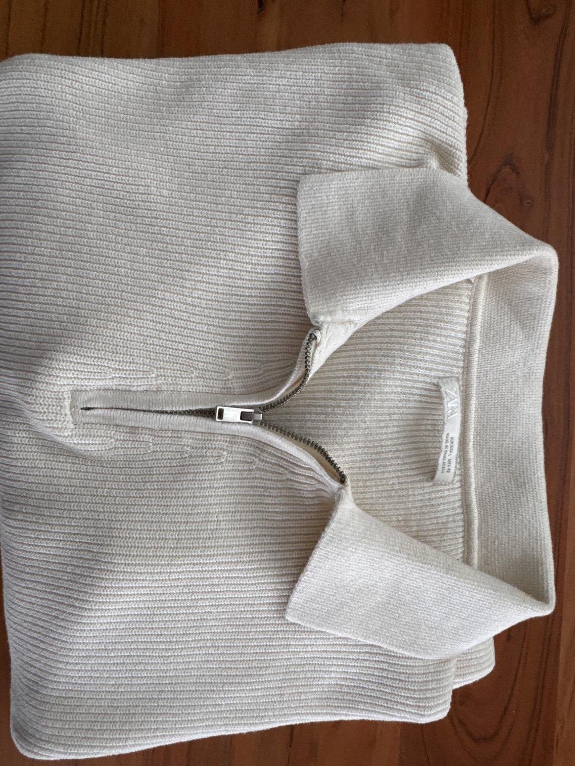 PEARL KNIT POLO SHIRT WITH ZIP - Image 3