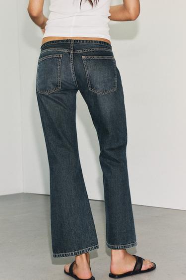 JEANS TRF TAILLE BASSE - Bleu de Zara - Image 5