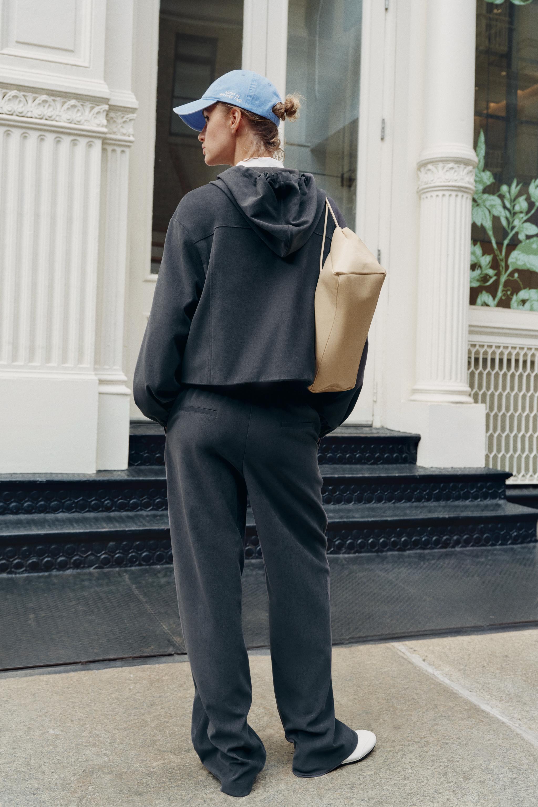 Zara Kapüşonlu Bomber Ceket görsel 4