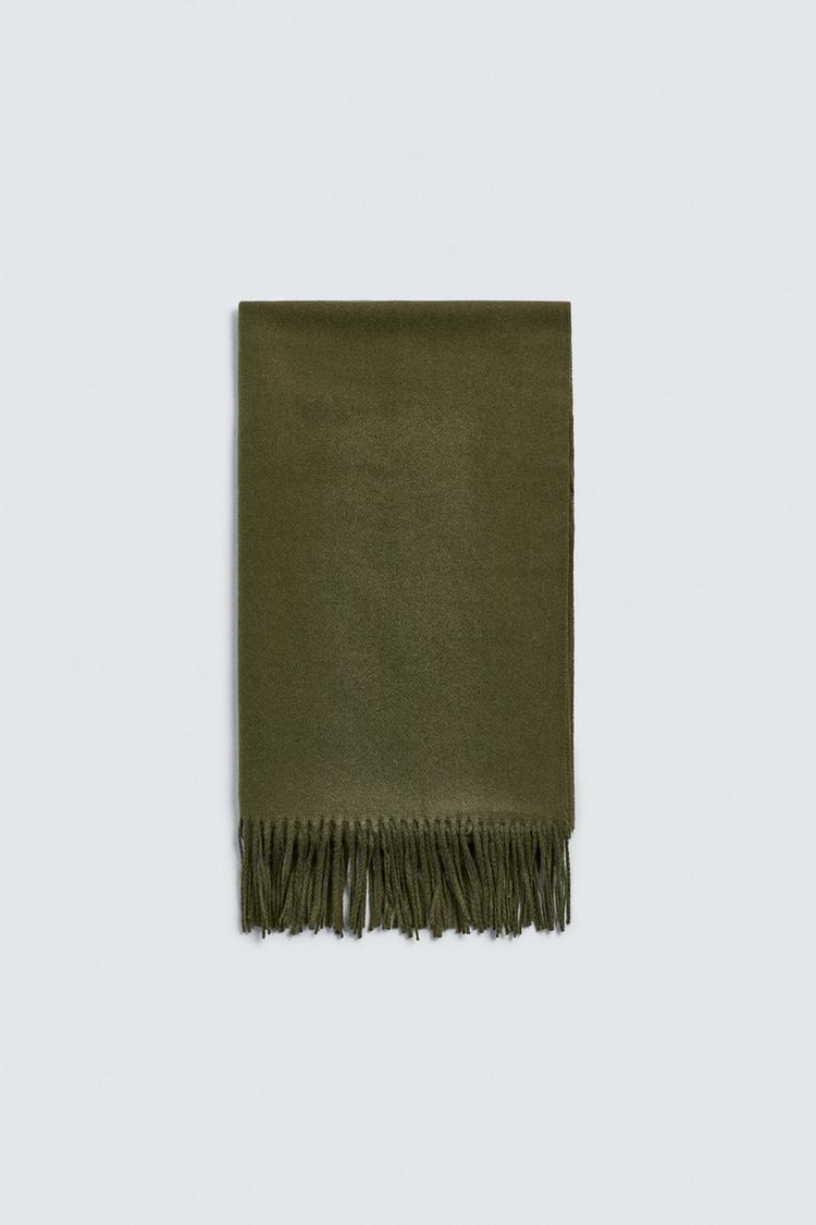 ZARA FRINGED SCARF