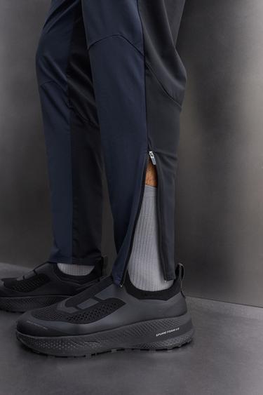 PANTALON TECHNIQUE COLOR BLOCK - Bleu marine de Zara - Image 5