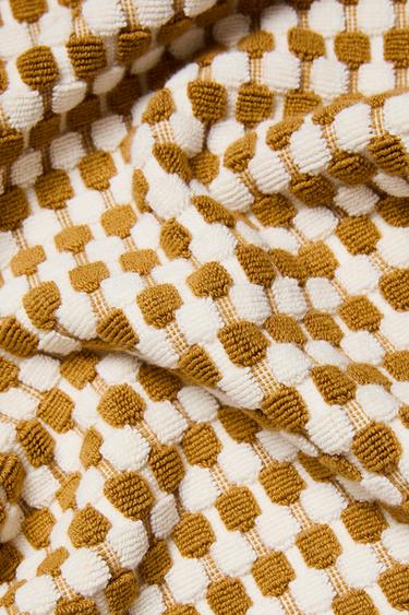 TAPIS DE BAIN TEXTURÉ WAFFLE - Curry de Zara - Image 3