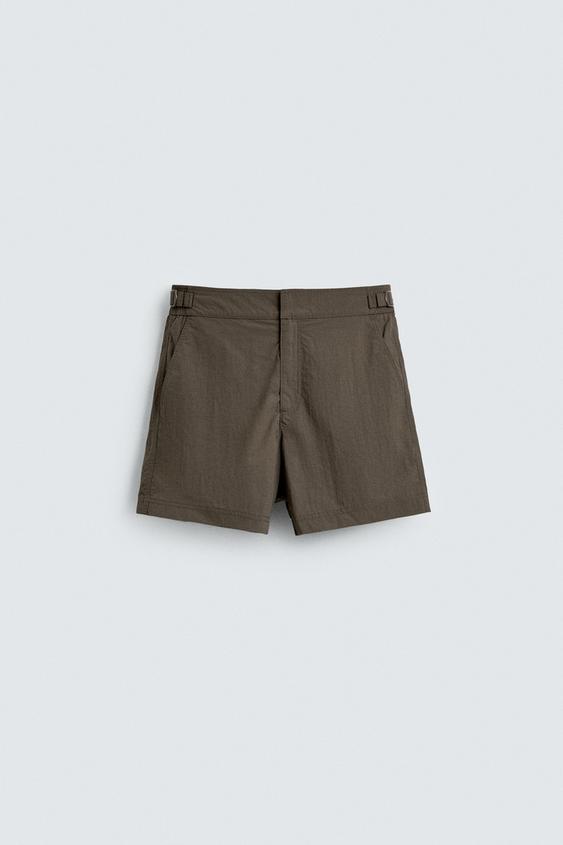 MID LENGTH BELT LOOP SWIMSUIT from Zara - $39.90