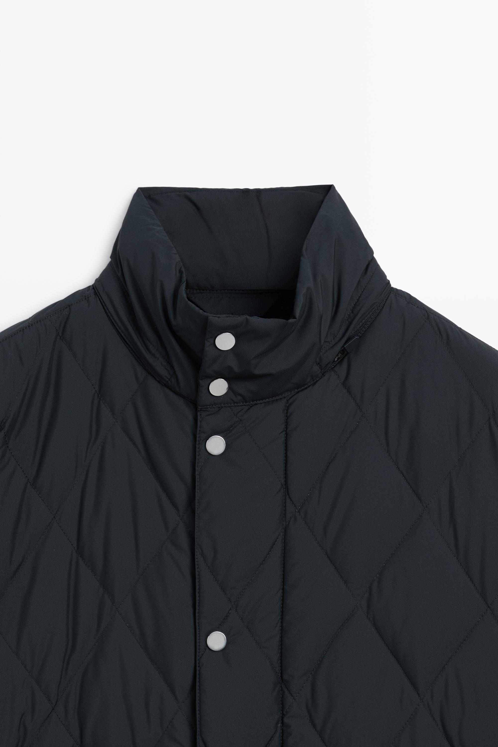 Veste doudoune détail boutons