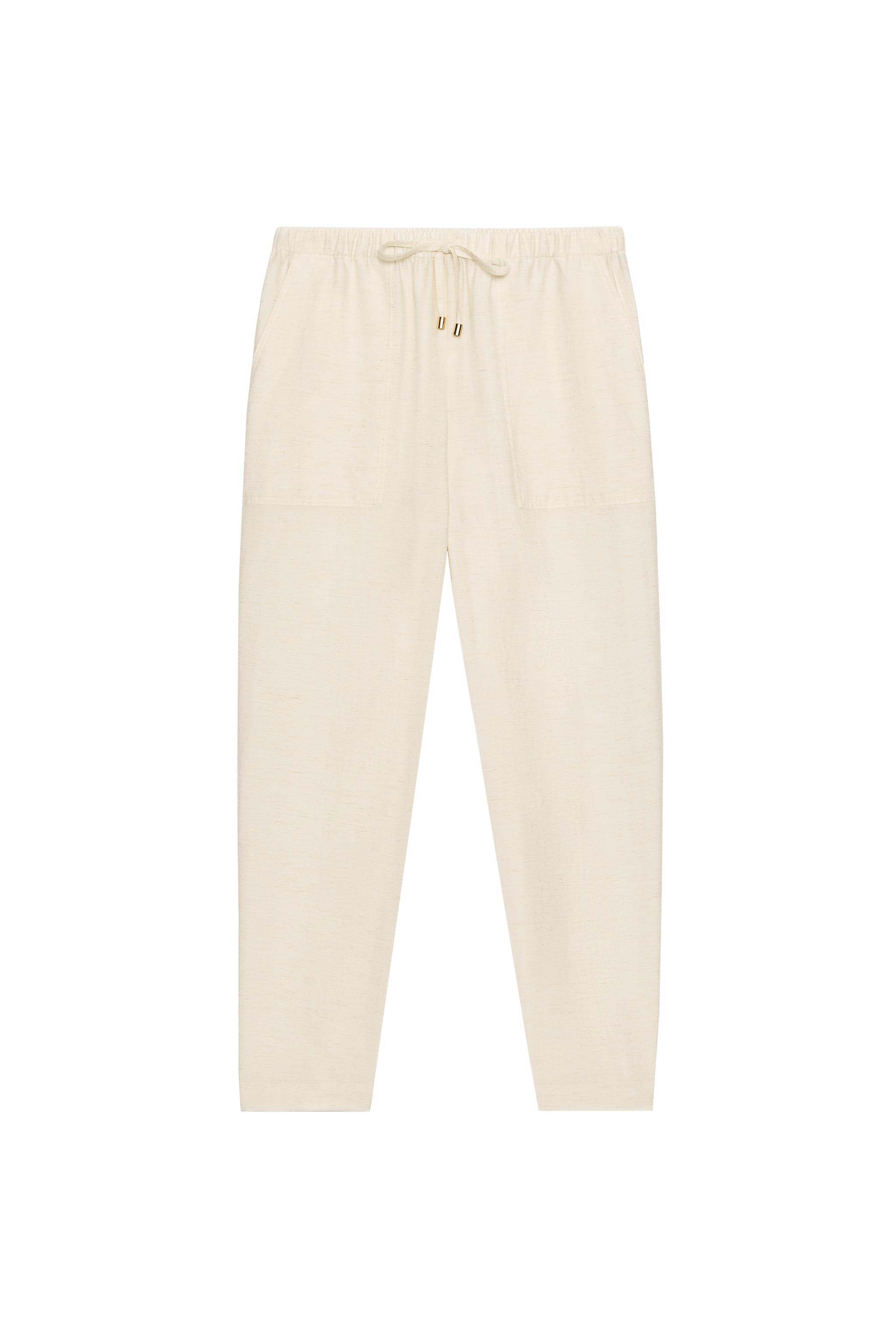 ELASTIC WAISTBAND PANTS