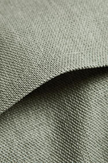 HOUSSE DE COUSSIN UNIE - Vert moyen de Zara - Image 4