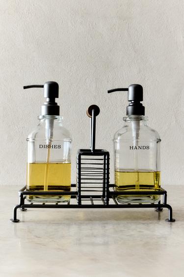 DISTRIBUTEUR CUISINE DOUBLE SUPPORT - Acier de Zara - Image 5