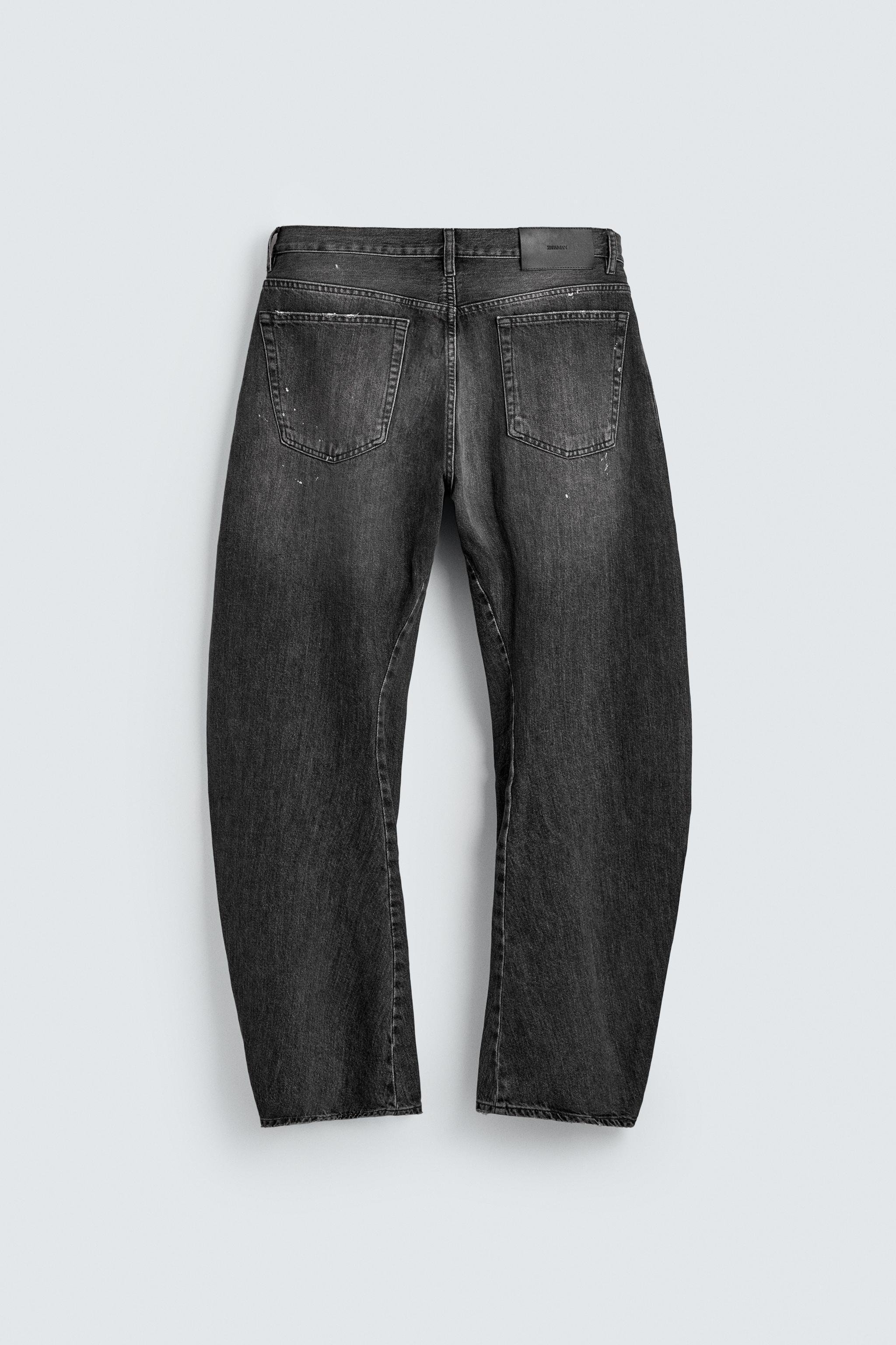 JEAN BARREL FIT COUTURES TOURNÉES