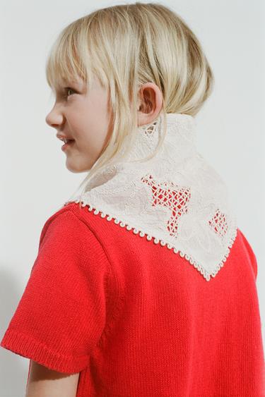 BANDANA CEINTURE PAPILLONS AJOURÉS - Écru de Zara - Image 5