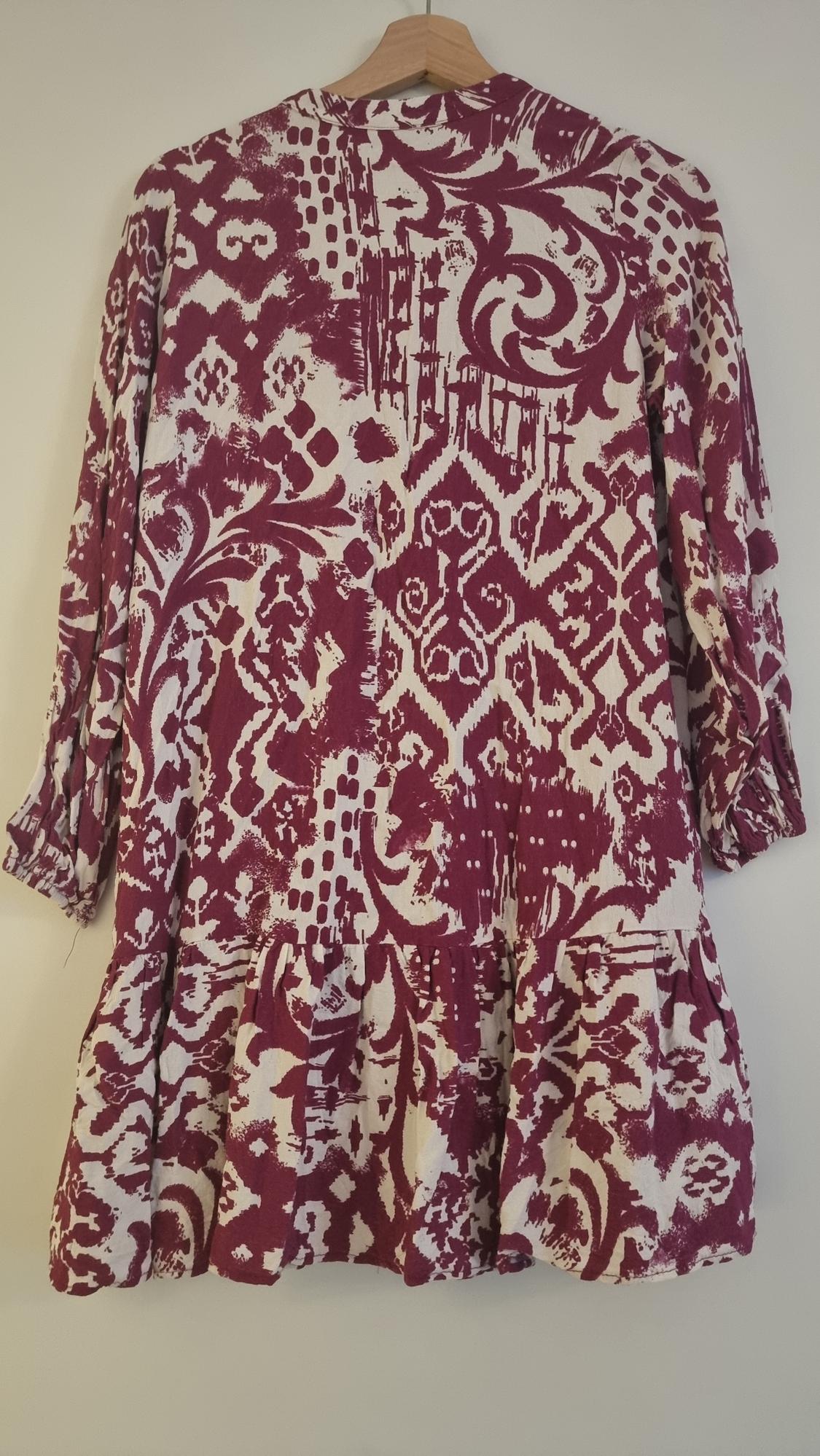 PRINTED MINI DRESS - Image 2