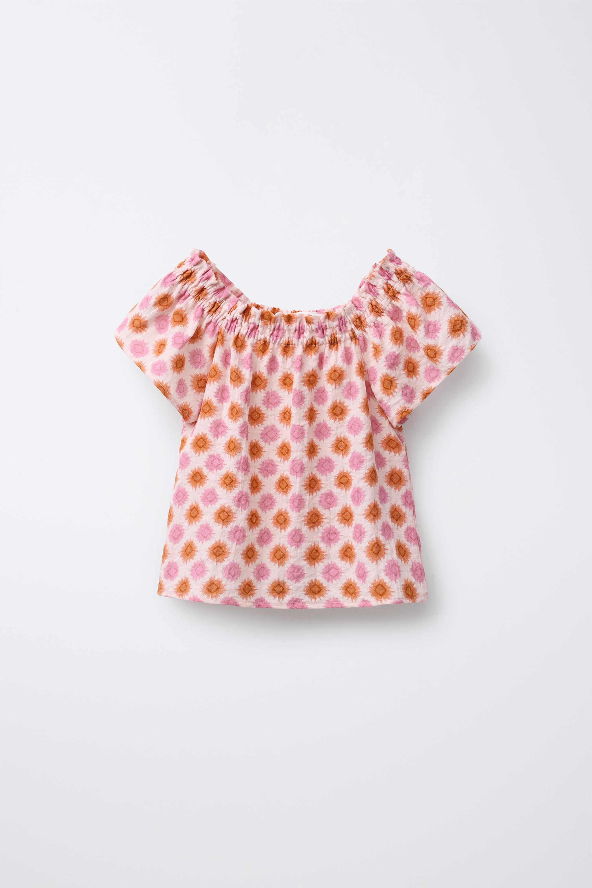 ANS DOTSLOEVNER Shoulder Tops Pink タグ付き Neon Pink Off Shoulder Top With Front Pocket | Cute Tops