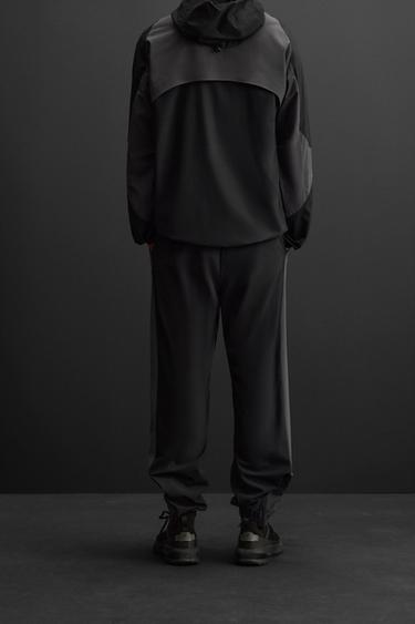 PANTALON TECHNIQUE COLOR BLOCK - Noir de Zara - Image 2
