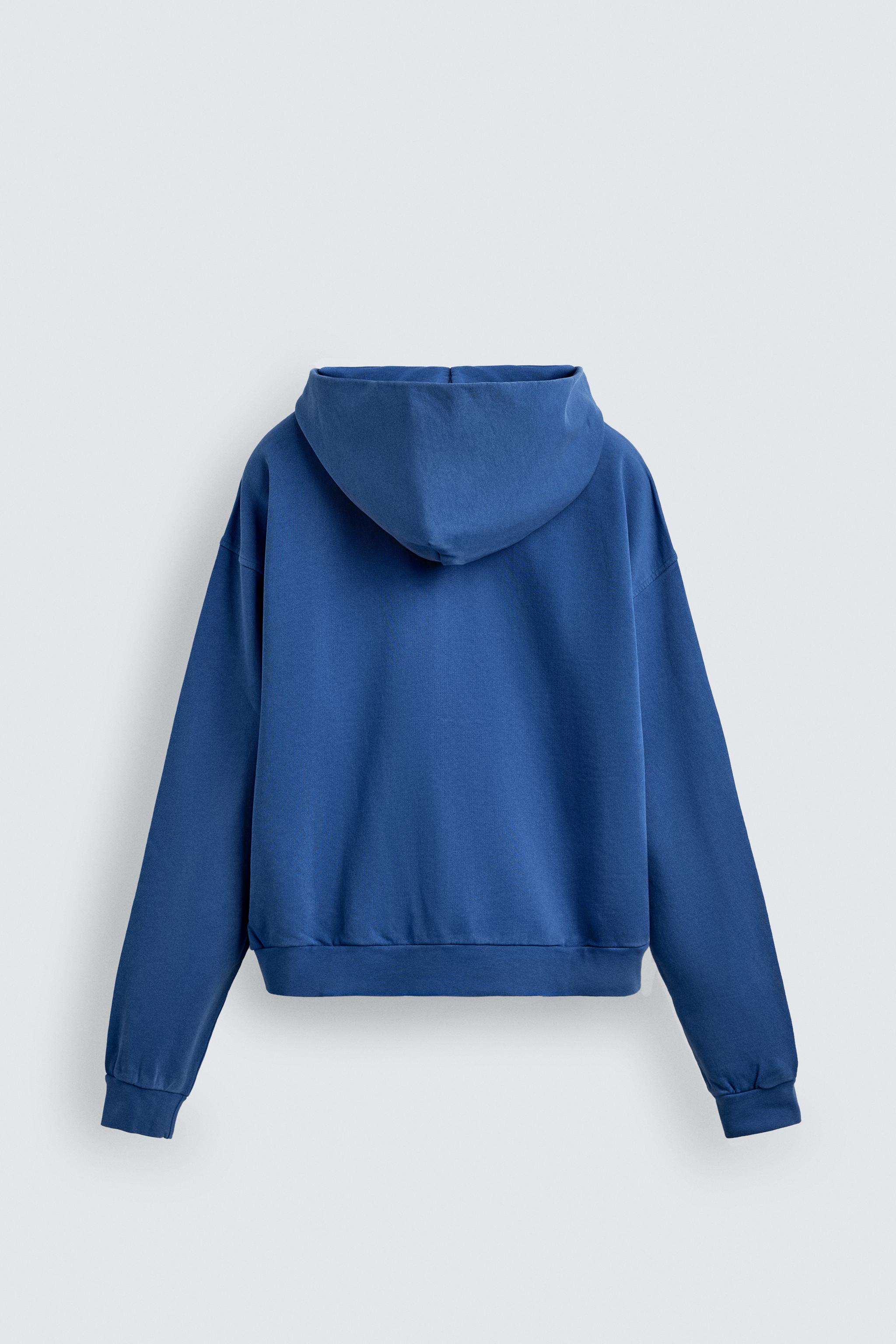 WASHED ZIP HOODIE
