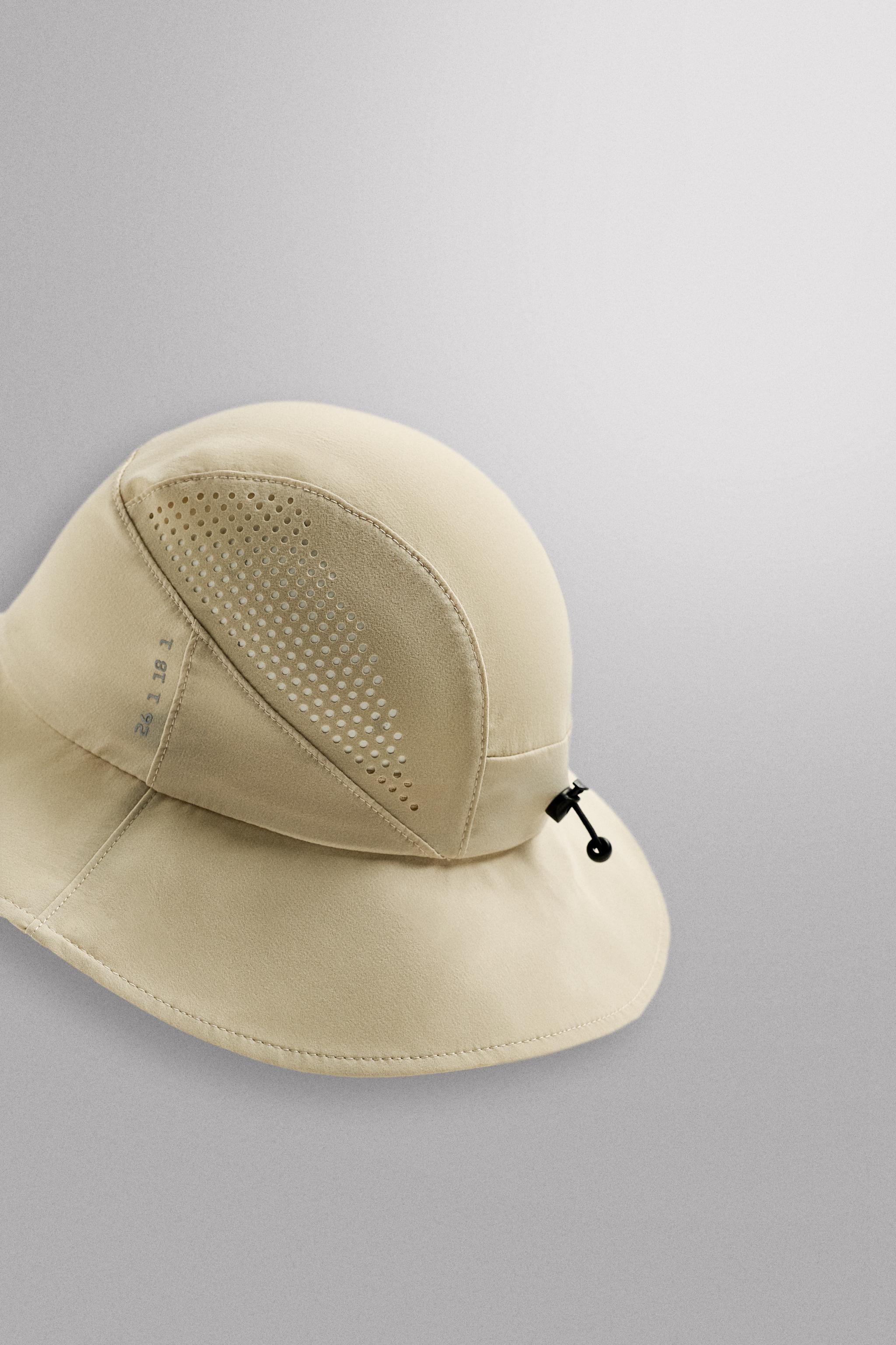 TECHNICAL BUCKET HAT - Oyster-white | ZARA United States