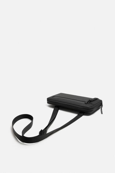 PORTEFEUILLE EFFET GOMME - Noir de Zara - Image 1