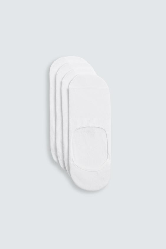 BASIC INVISIBLE SOCKS PACK OF 4