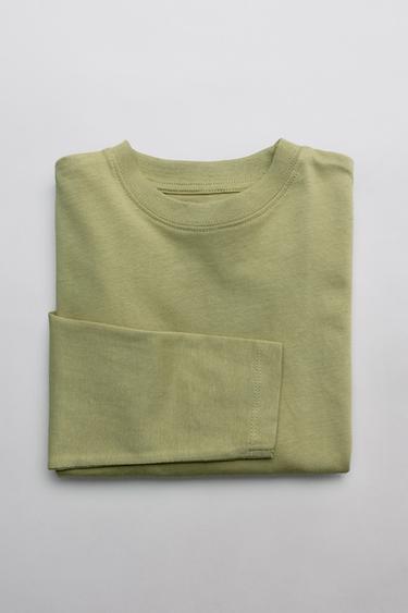 OSNOVNA MAJICA MEDIUM WEIGHT - Kaki od Zare