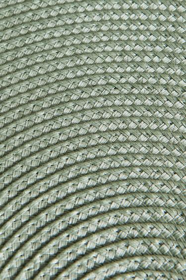 ROUND PLACEMAT (PACK OF 2) - Grey green by Zara - Image 3