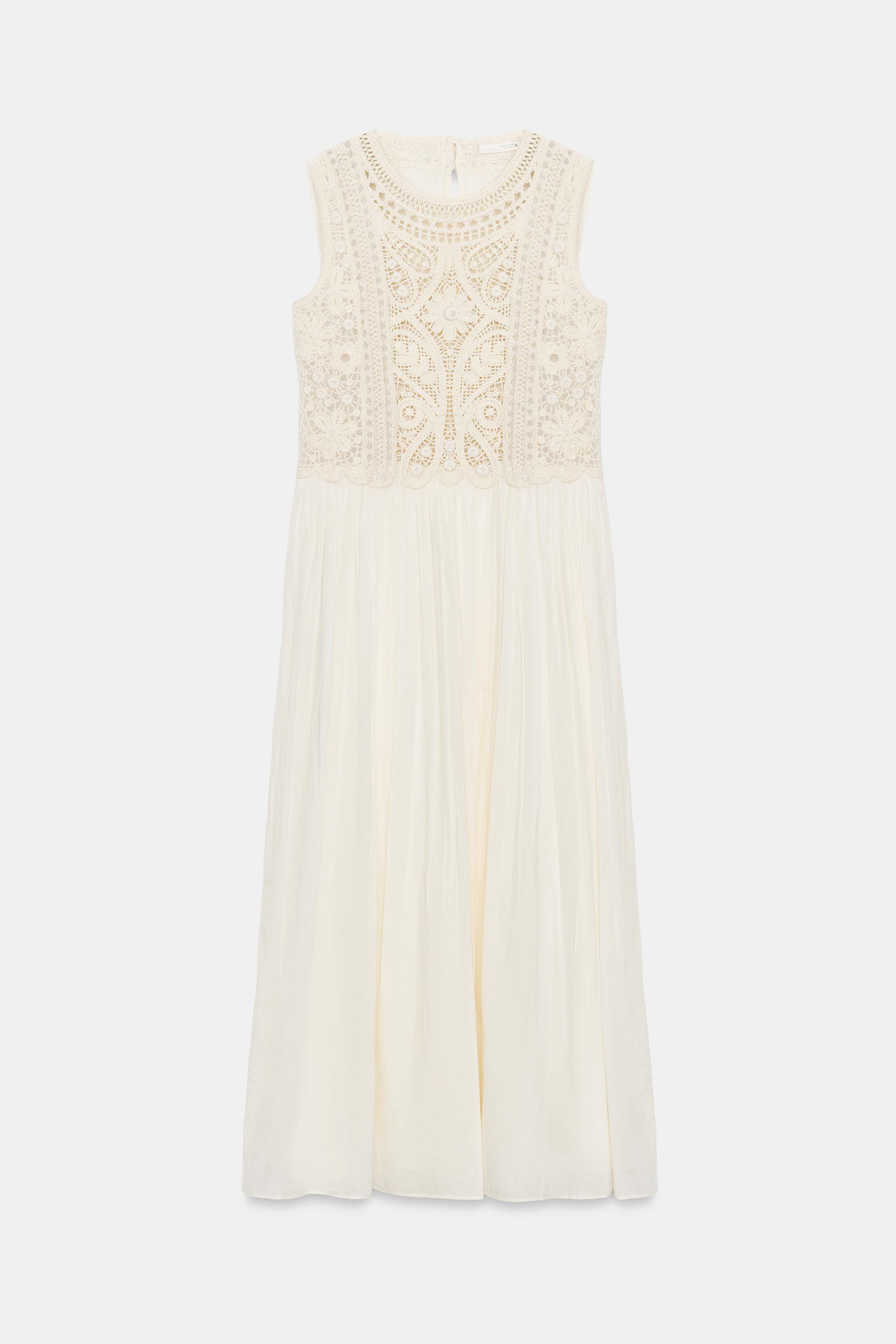 ROBE MI-LONGUE BRODÉE ZW COLLECTION