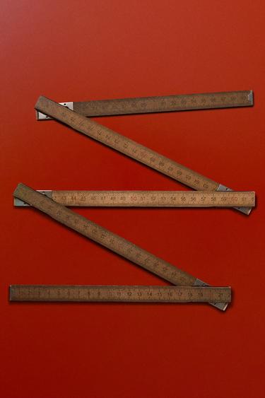 MÈTRE PLIANT BOIS BOULEAU - Marron de Zara - Image 4