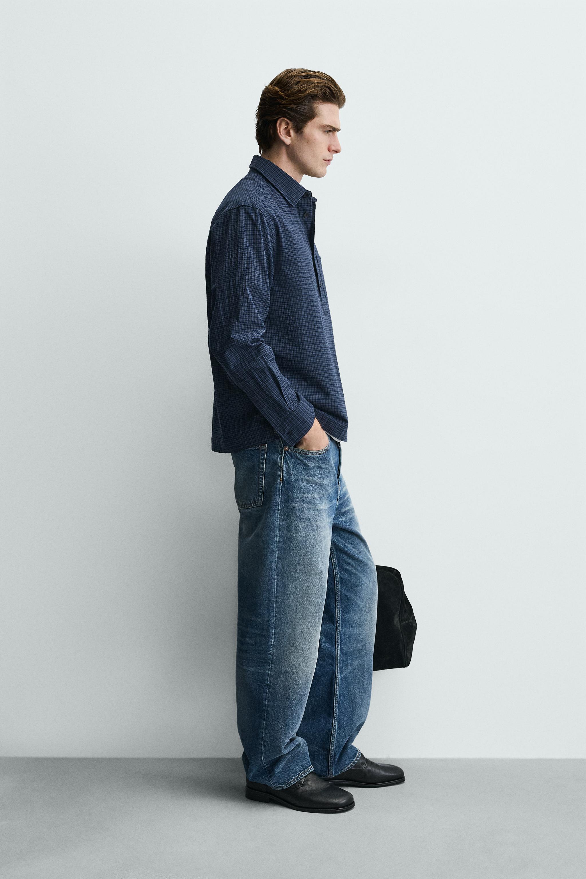 CHEMISE POLO REGULAR FIT À CARREAUX