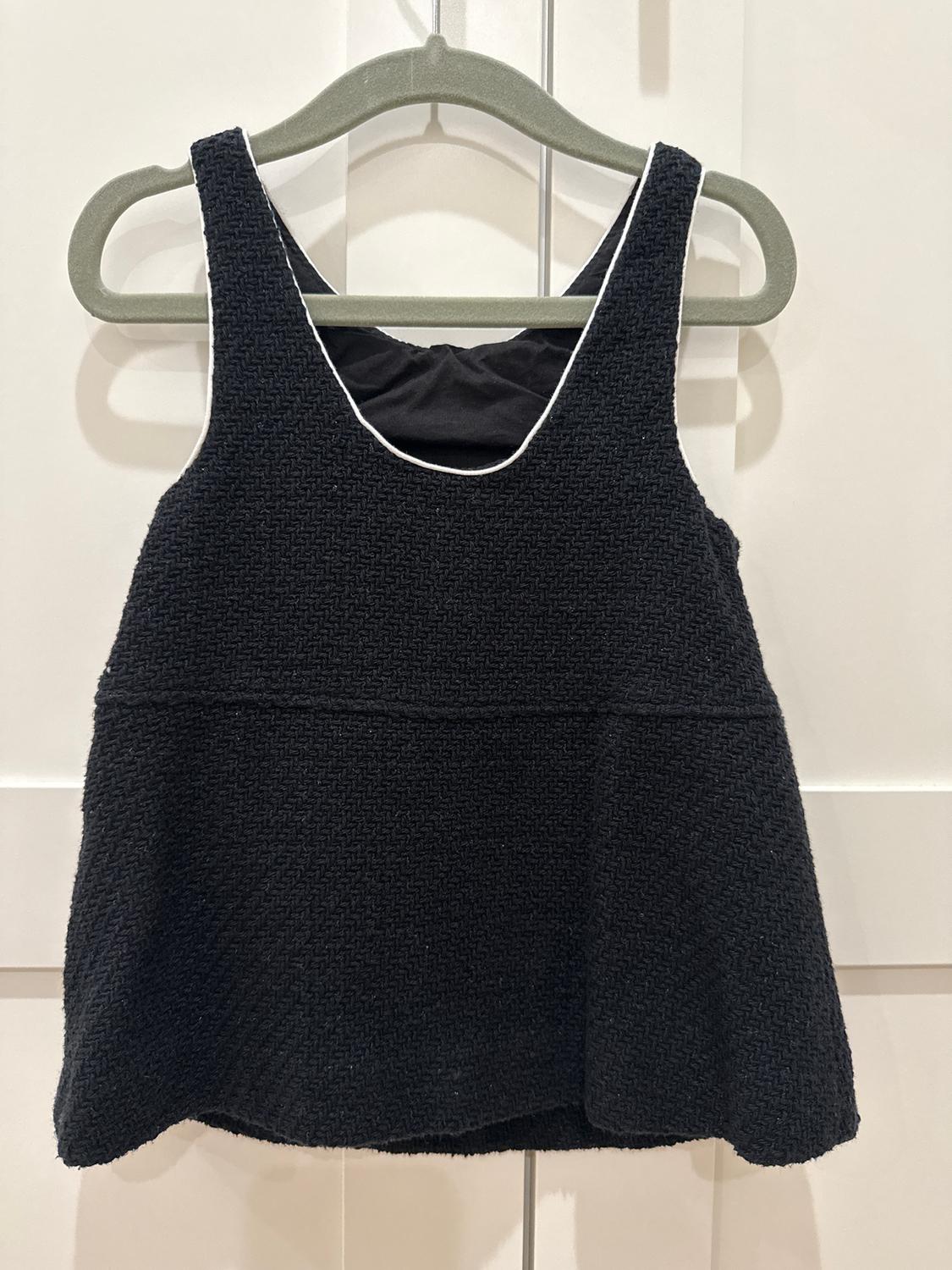 SLEEVELESS BLACK DRESS - Image 2