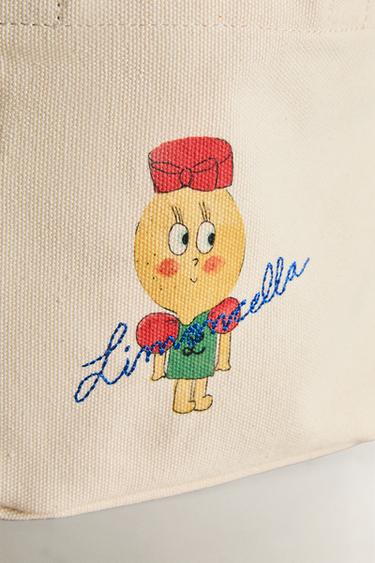 SAC EN TISSU ENFANT LIMONCELLA X THE ANIMALS OBSERVATORY - Écru de Zara - Image 2