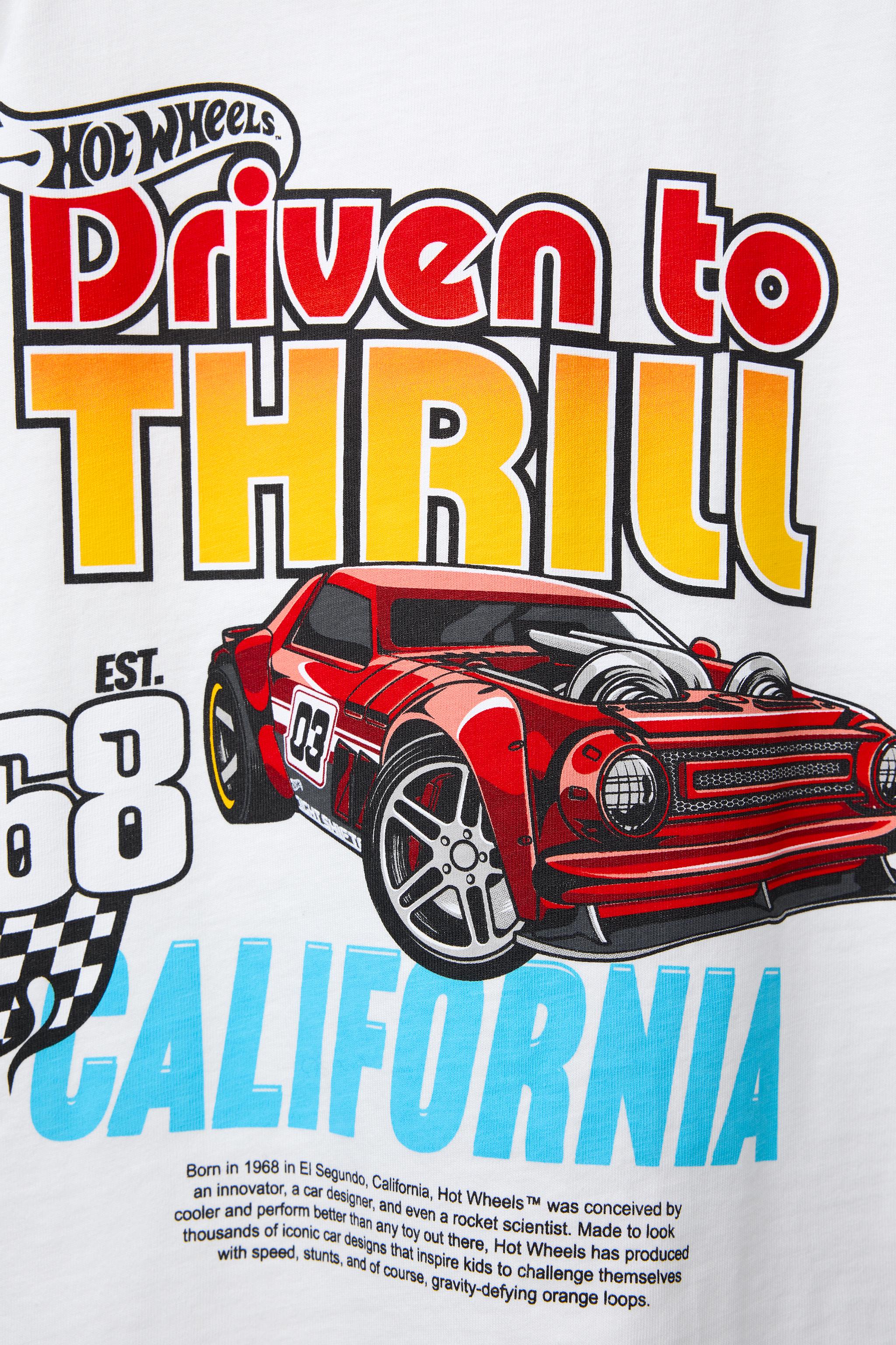 T-SHIRT IMPRIMÉ HOT WHEELS ™ MATTEL