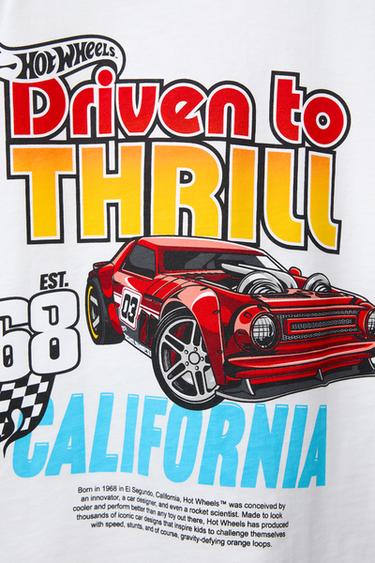 HOT WHEELS ™ MATTEL PRINT T-SHIRT - Oyster-white by Zara - Image 3
