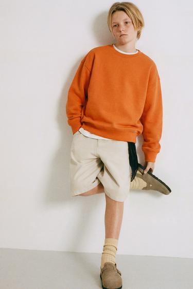 EFFEN SWEATSHIRT - Oranje van Zara