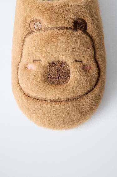 CAPYBARA CAPYFUN © SLIPPERS - Brown by Zara - Image 5