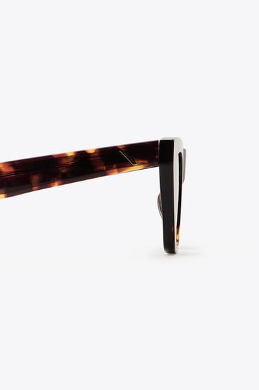 LUNETTES DE SOLEIL ŒIL-DE-CHAT EFFET ÉCAILLE - Marron de Zara - Image 1