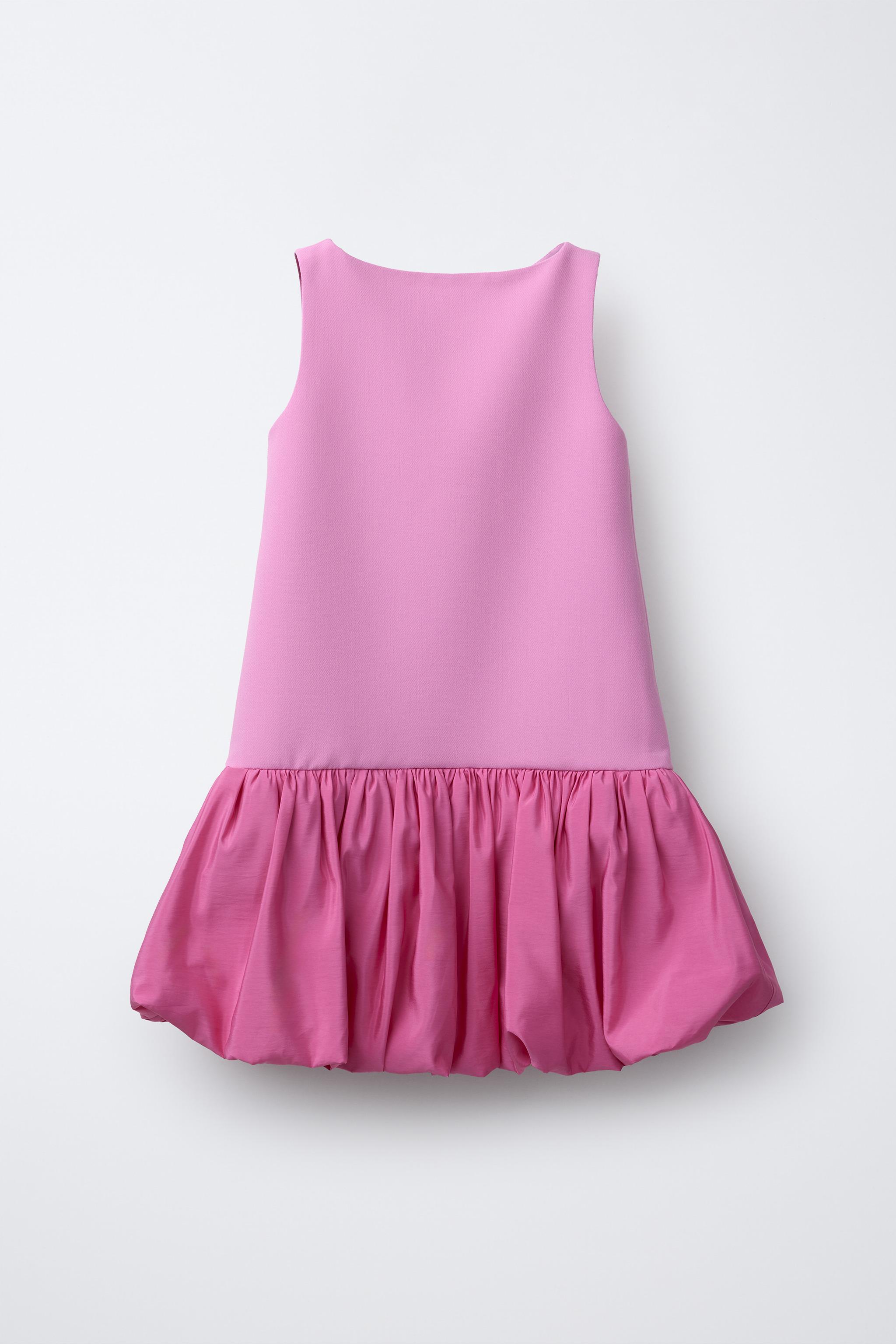 BALLOON SKIRT DRESS
