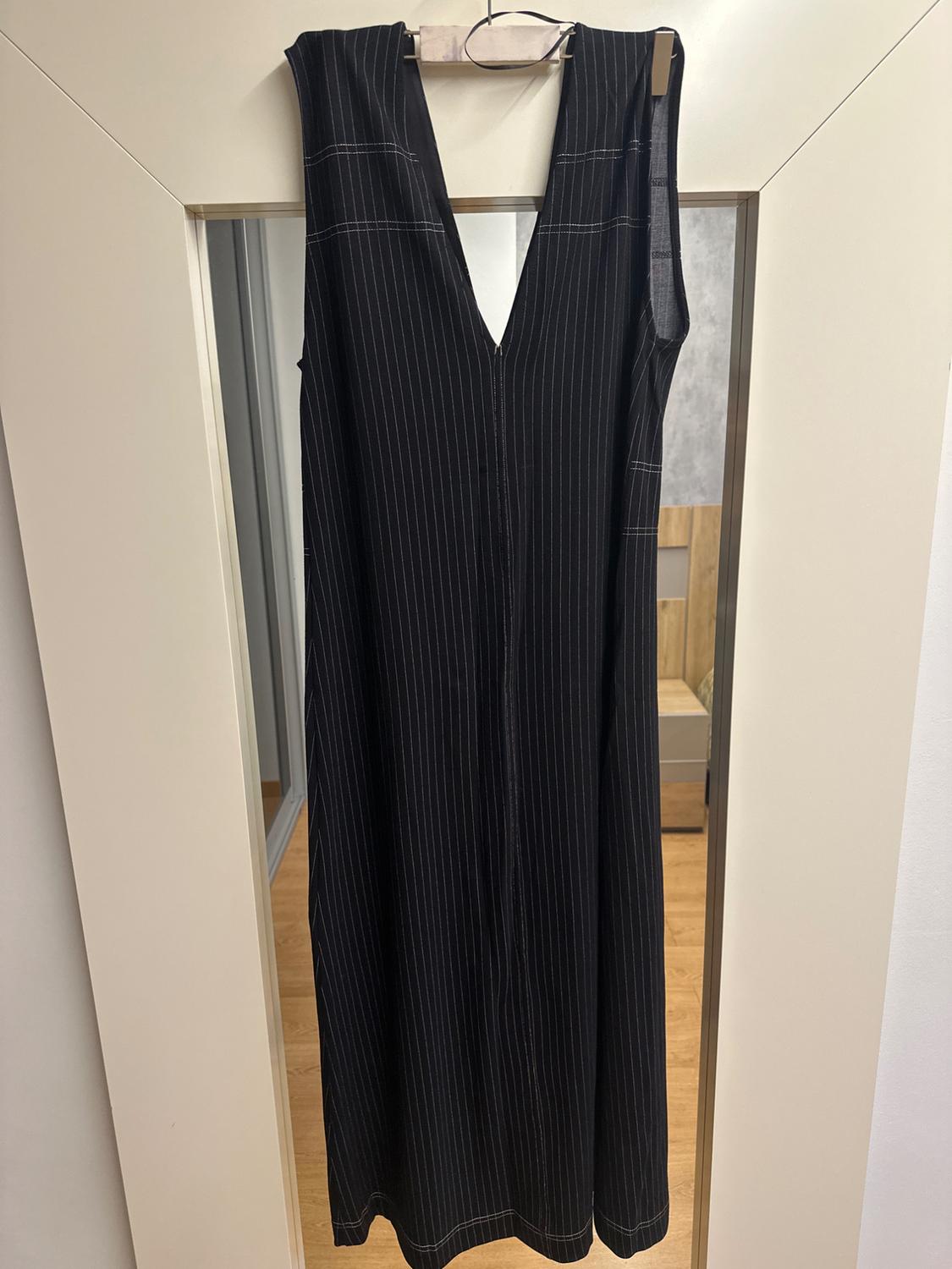 STRIPED MIDI DRESS - Image 3