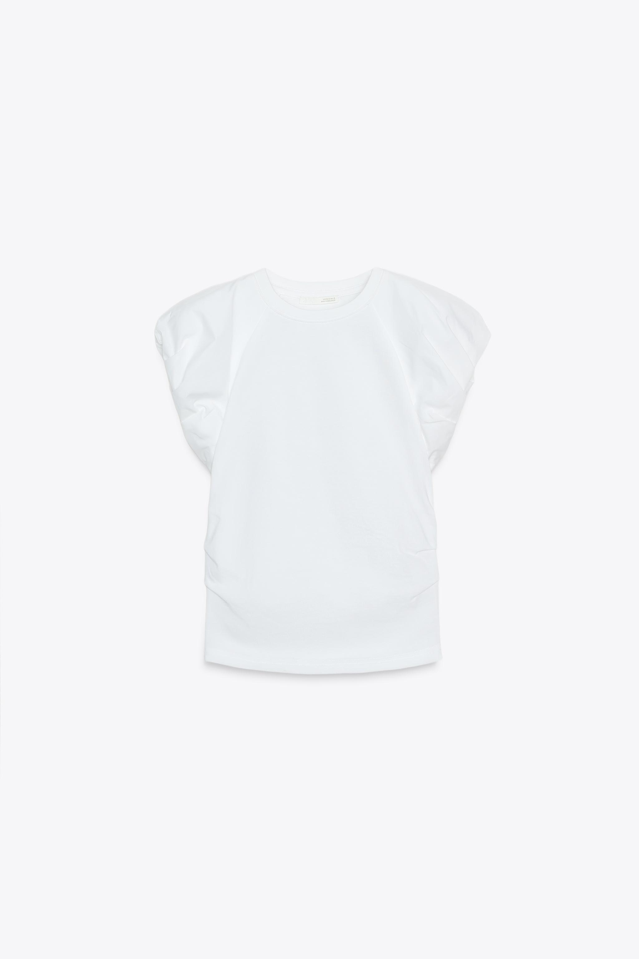 pois♡blouse tee white Luxury Women's Shirts, Tops & Button-Down Blouses – TWP Clothing