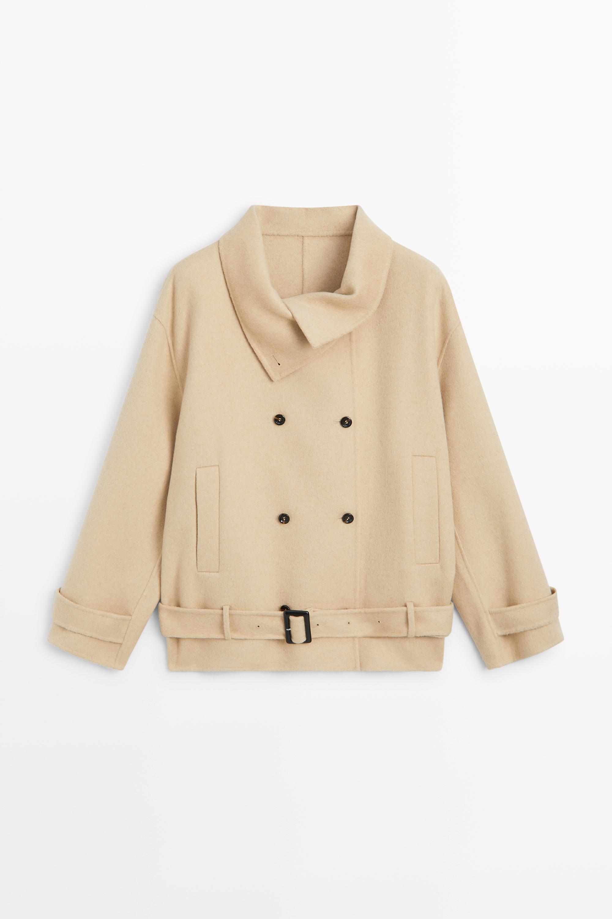 Trench-coat avec détail ceinture