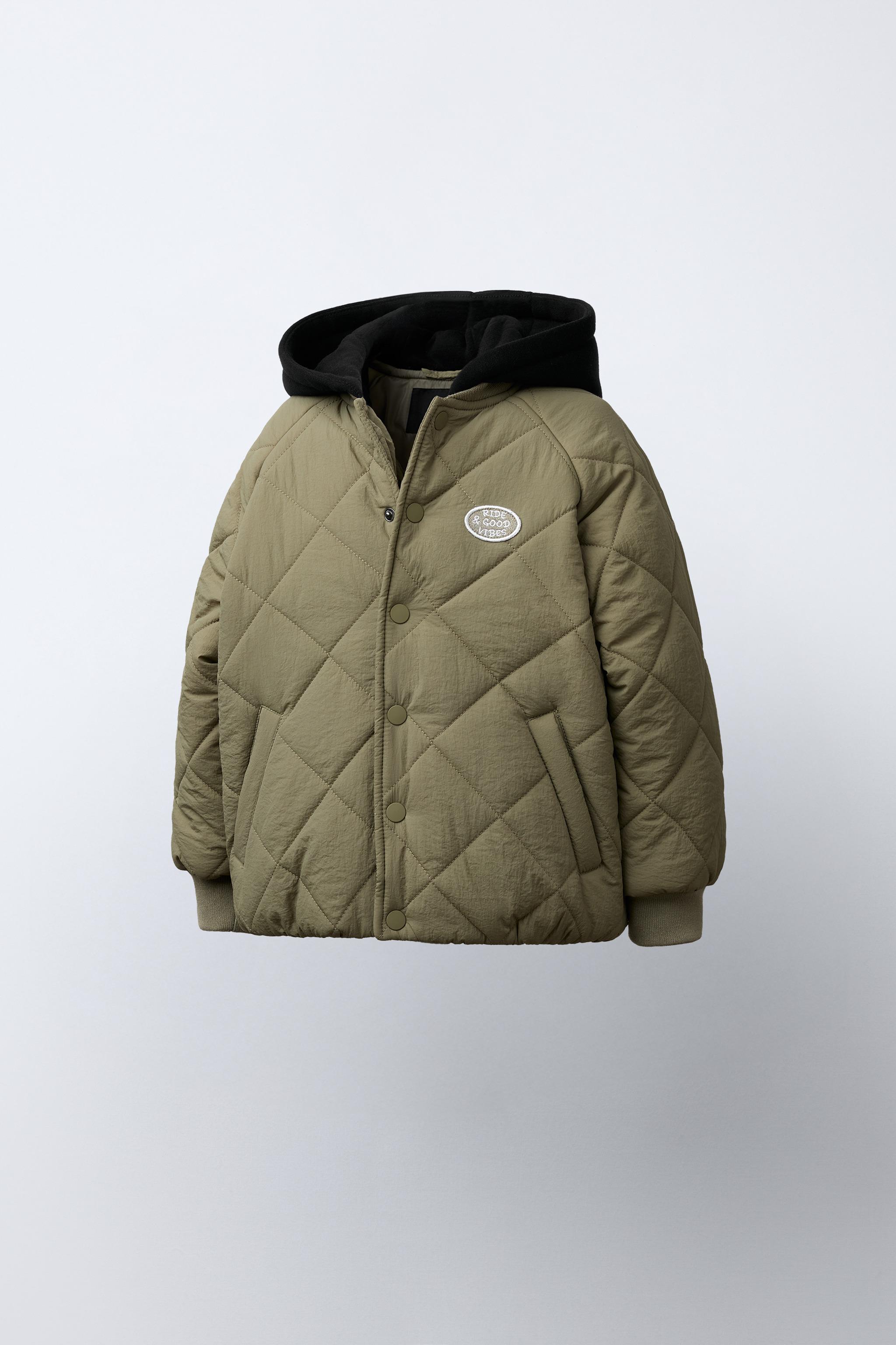 COMBINATION HOODIE PUFFER JACKET