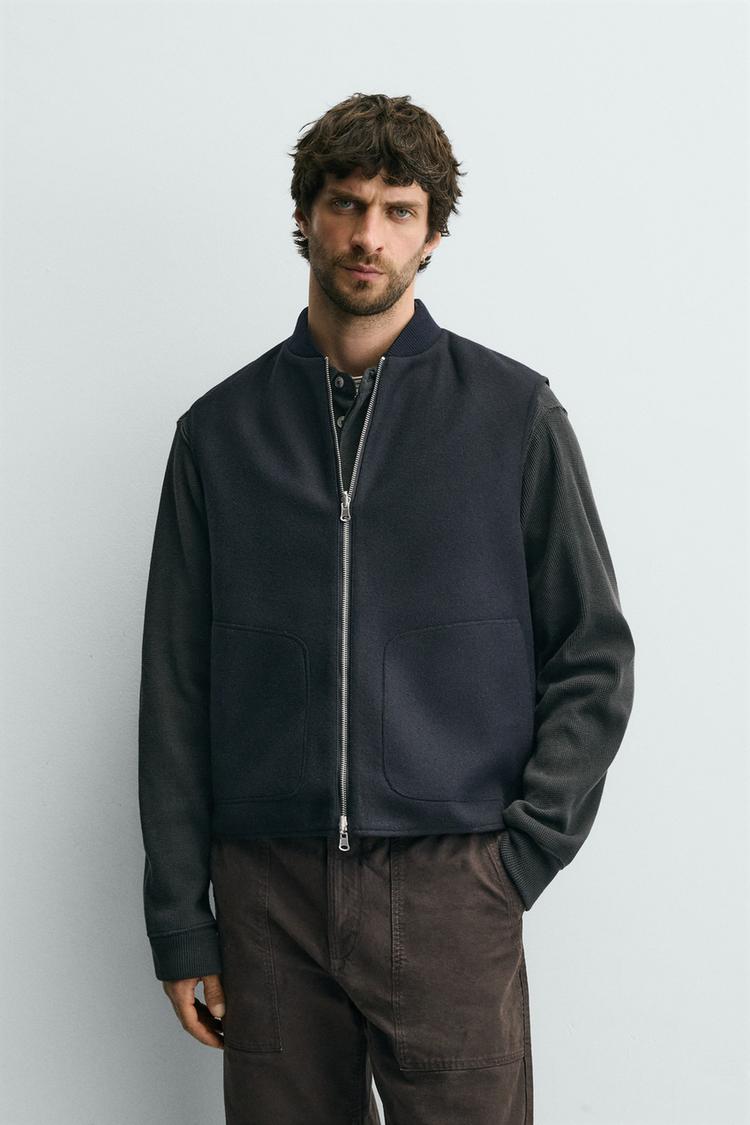 ZARA REVERSIBLE TECHNICAL GILET