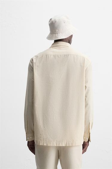 SURCHEMISE RAYURES - rayures de Zara - Image 2
