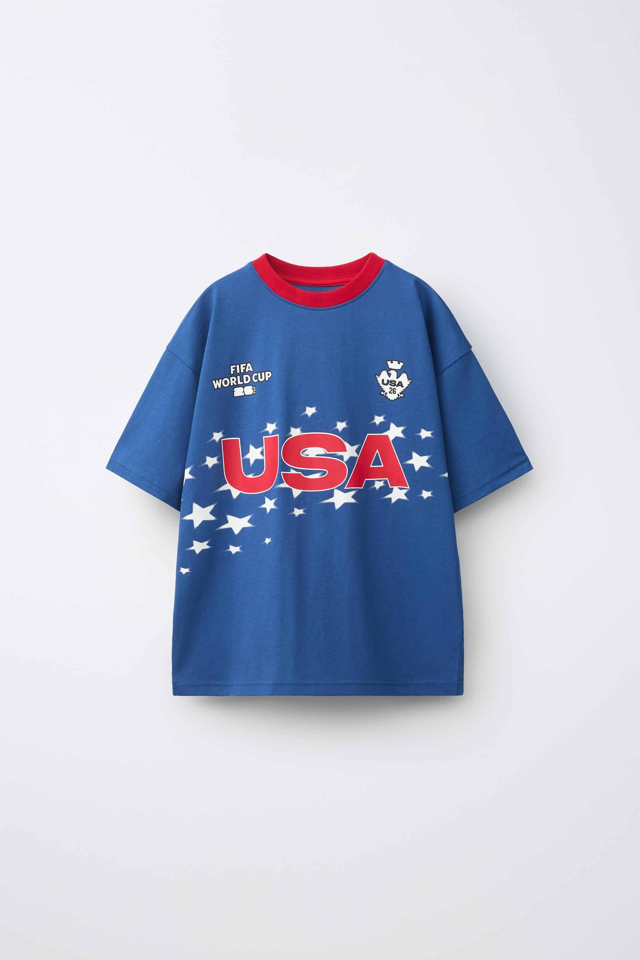 Детские футболки Zara USA FIFA WORLD CUP ™ 2026 T-SHIRT — фото 2