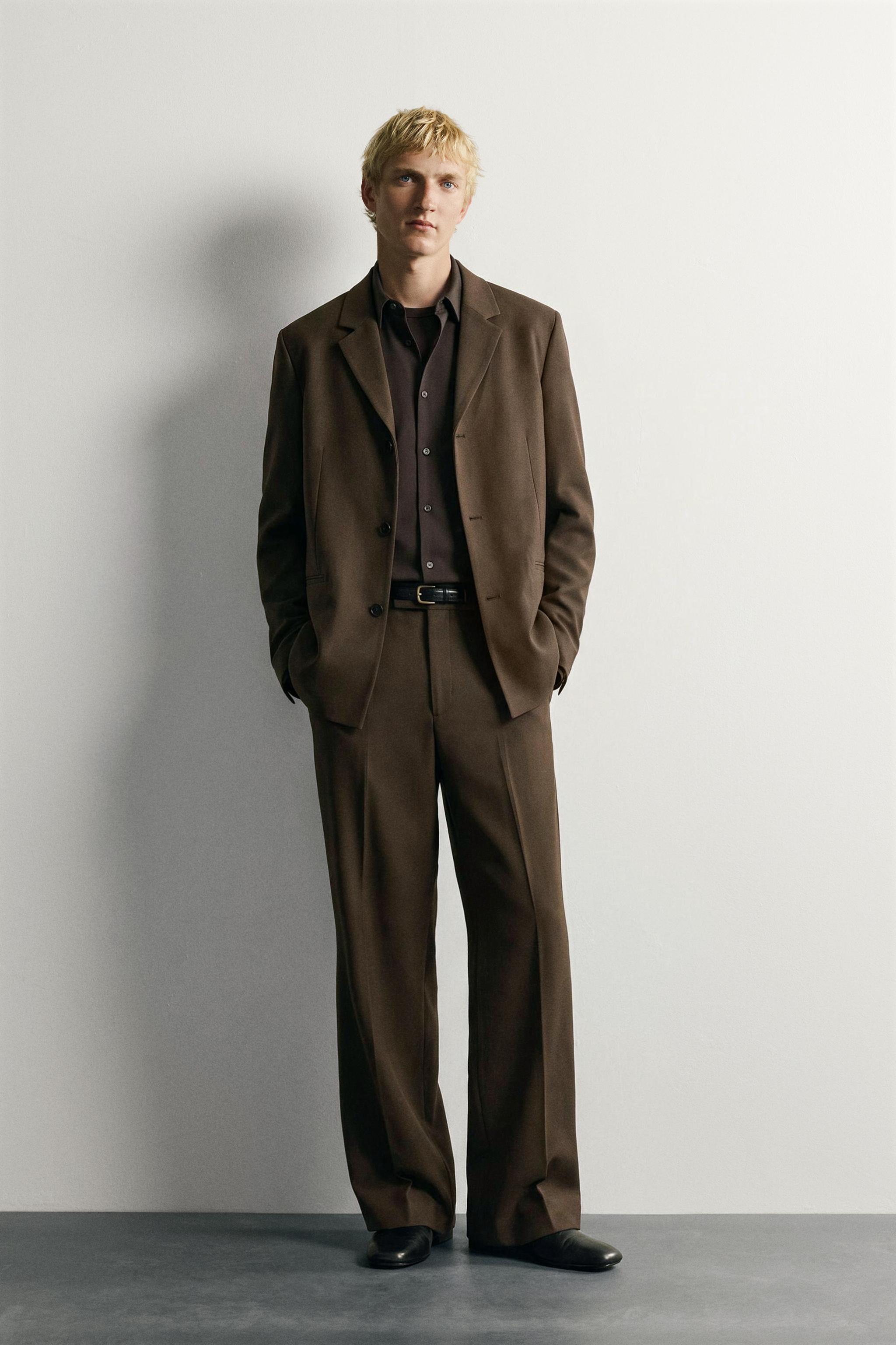 RELAXED FIT SUIT BLAZER