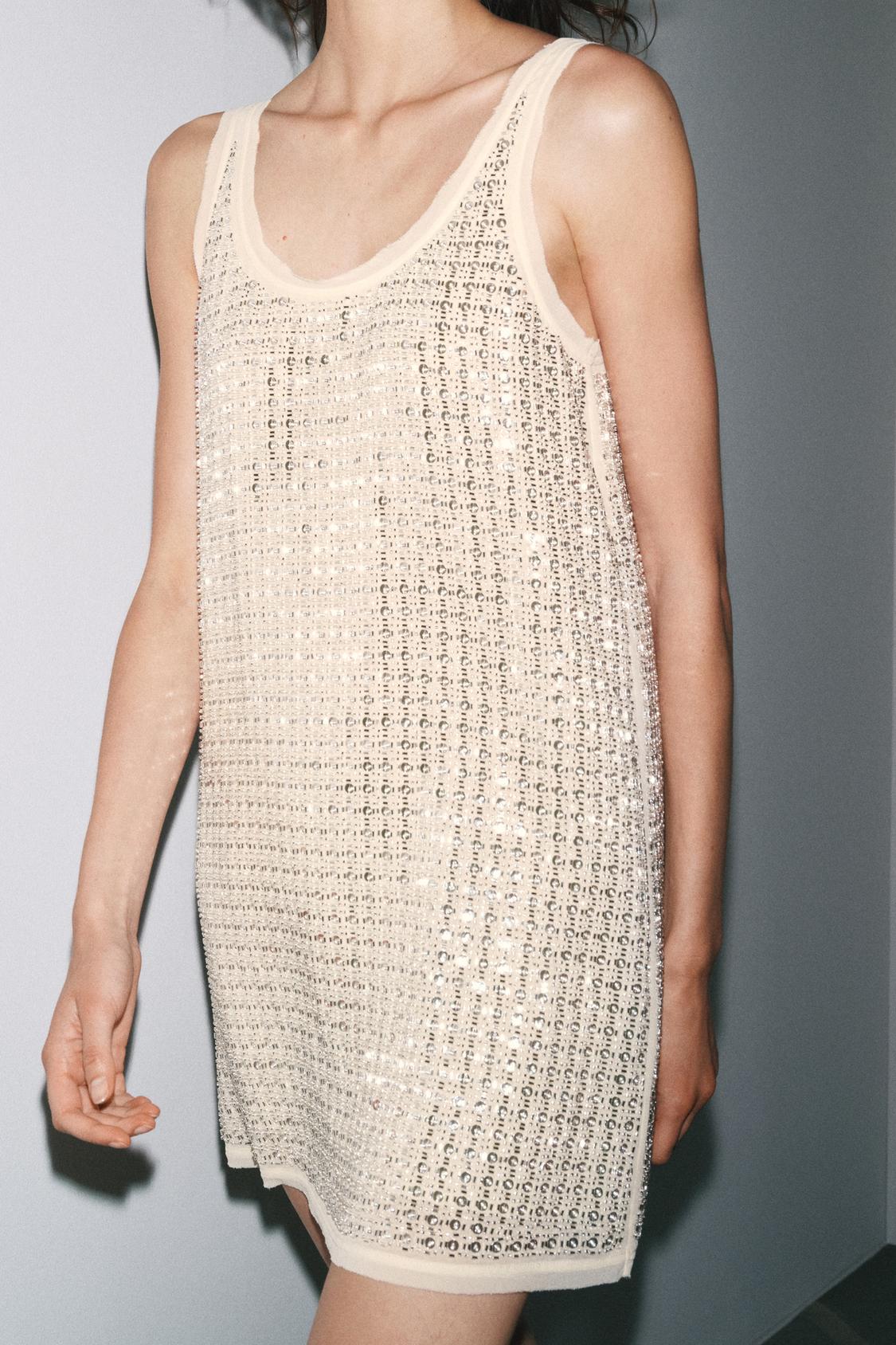 ZW COLLECTION SEQUIN MINI DRESS