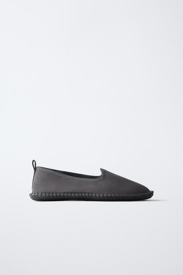 SLIPPERS CANVAS ÉDITION LIMITÉE - Gris de Zara - Image 0
